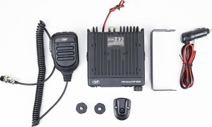 Image du produit PNI CB Escort HP 8900 ASQ paquet radio, 12-24 V + Extra 45 antenne CB avec embase magnétique