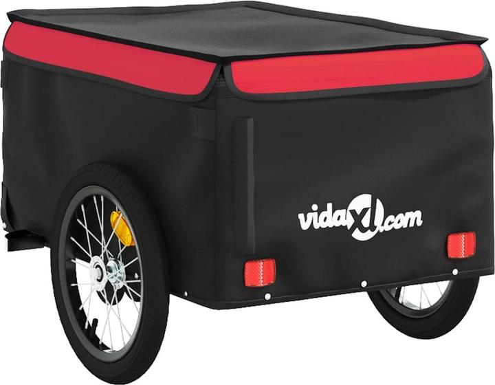 Image du produit VidaXL Fahrradanhänger 45 kg Eisen