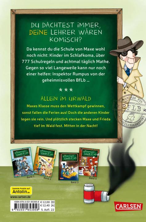 Actual product image Die unlangweiligste Schule der Welt 5: Duell der Schulen (German, Sabrina J. Kirschner, Monika Parciak, 2019)