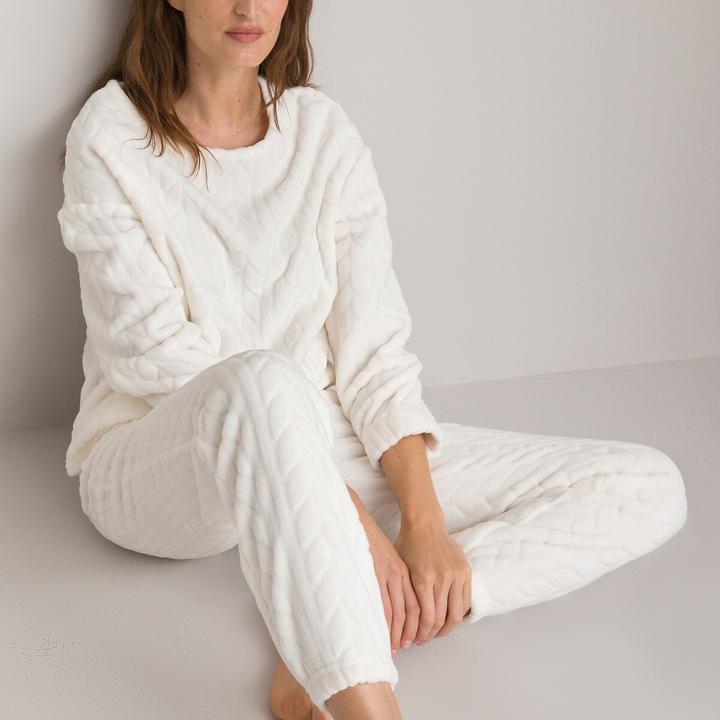 Image du produit La Redoute Collections Pyjama en polaire (W36/L38)