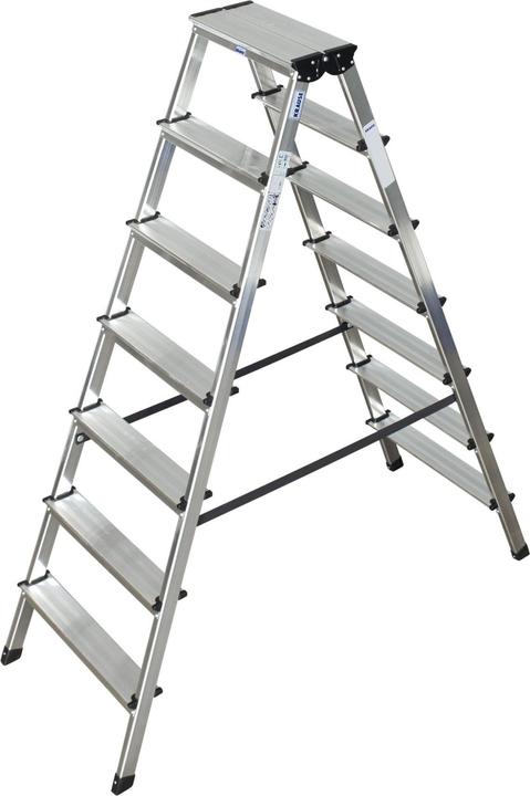 Produktbild Krause Alu-Stufendoppelleiter (Stehleiter, 165 cm)