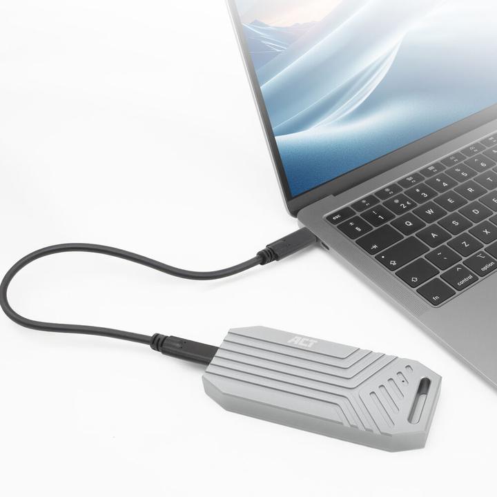 Produktbild USB 40Gbps M.2 2280 NVMe / PCIe SSD Enclosure, tool-free (M.2 2280)