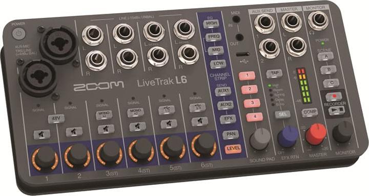 Actual product image Zoom L-6 LiveTrak (Studio- and Livemixer)