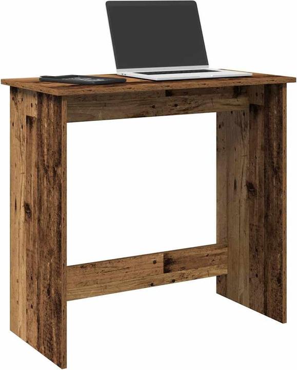 Produktbild VidaXL Schreibtisch Altholz-Optik 84x40x75 cm Holzwerkstoff Bürotisch Tisch (80 x 40 x 75 cm)