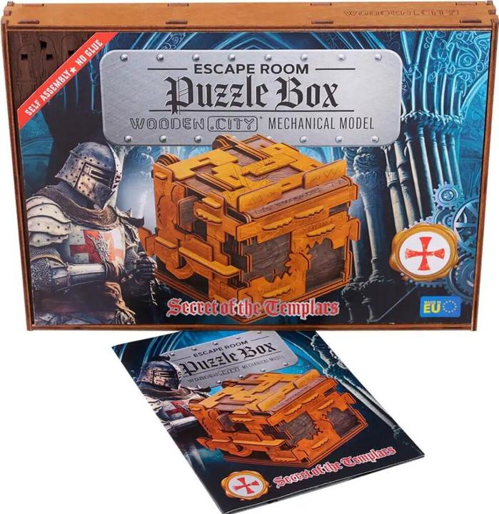 Produktbild WoodenCity WOODEN CITY 3D Holzpuzzle Escape Room: 149 Puzzle Box (149 Teile)
