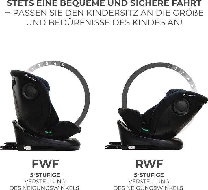 Produktbild KinderKraft I-Grow (Reboarder, ECE R129/i-Size Norm)