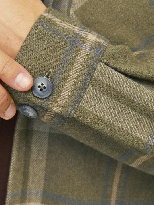 Produktbild Jack & Jones Jprraymond Melange Check Ls Overshirt Sn (XL)