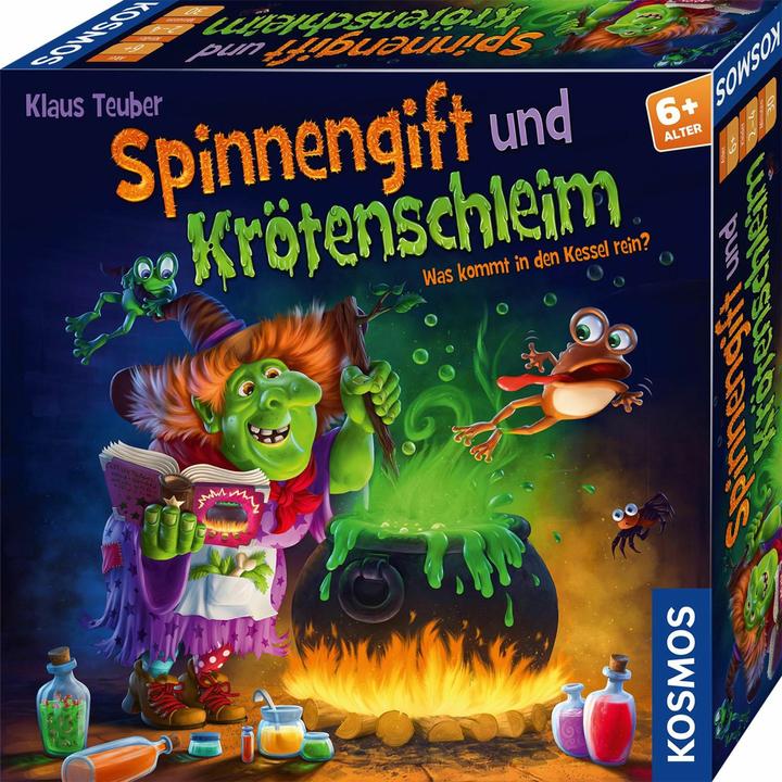 Produktbild Kosmos Spinnengift und Krötenschleim (Deutsch)