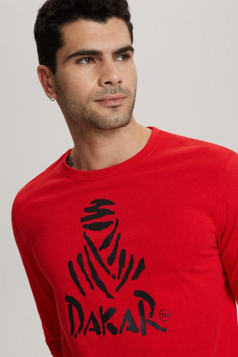 Actual product image Dakar TEE DKR 23 LS LG 05 RED (L)