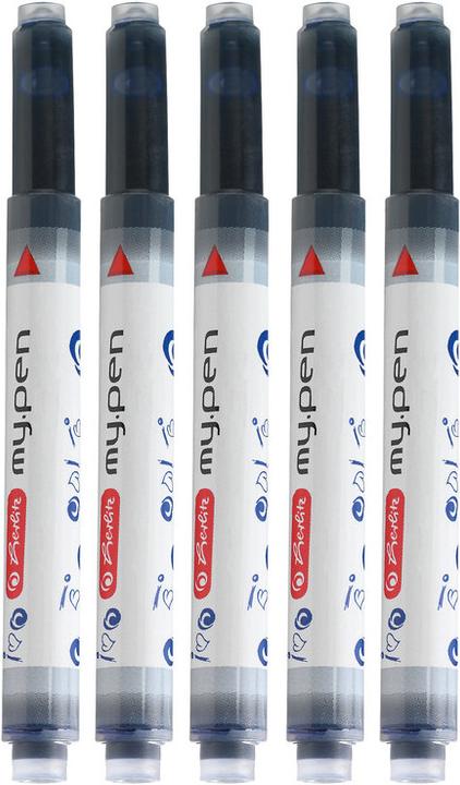 Image du produit Herlitz 10999852 - Bleu - Multicolore - Stylo plume - 5 pièce(s) - 19800 pièce(s) (Bleu)