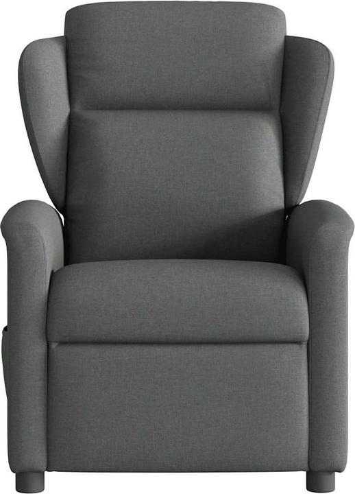 Immagine prodotto VidaXL Sedia da massaggio elettrica in tessuto grigio scuro