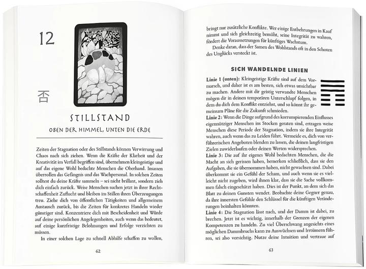 Actual product image I Ching - Das chinesische Orakel für Lebensentscheidungen (German, Gerd Bausch, Paul O'Brien, 2023)