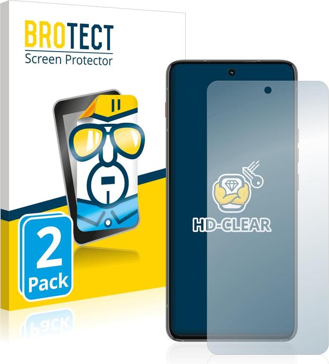 Produktbild BROTECT Schutzfolie Displayschutz Klar (2 Stück, Motorola ThinkPhone)