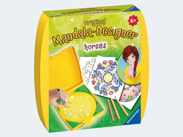 Actual product image Ravensburger Mini Mandala Horses