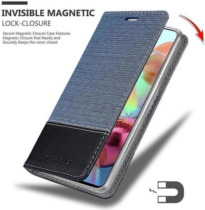 Produktbild Cadorabo Book Jeans Optik Cover (Samsung Galaxy A71 5G)
