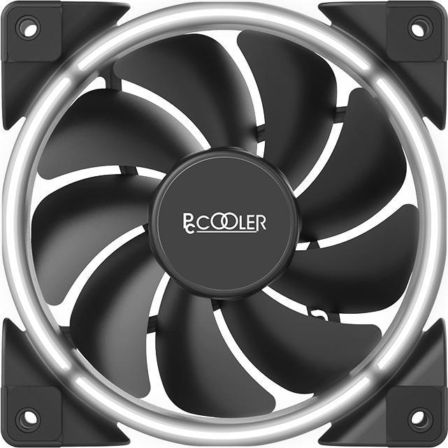 Actual product image Pccooler CORONA with white lighting (120 mm, 1 x)