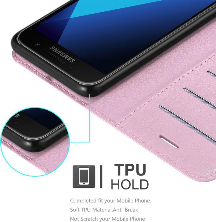 Produktbild Cadorabo Book mit Standfunktion Cover (Samsung Galaxy A3 (2017))