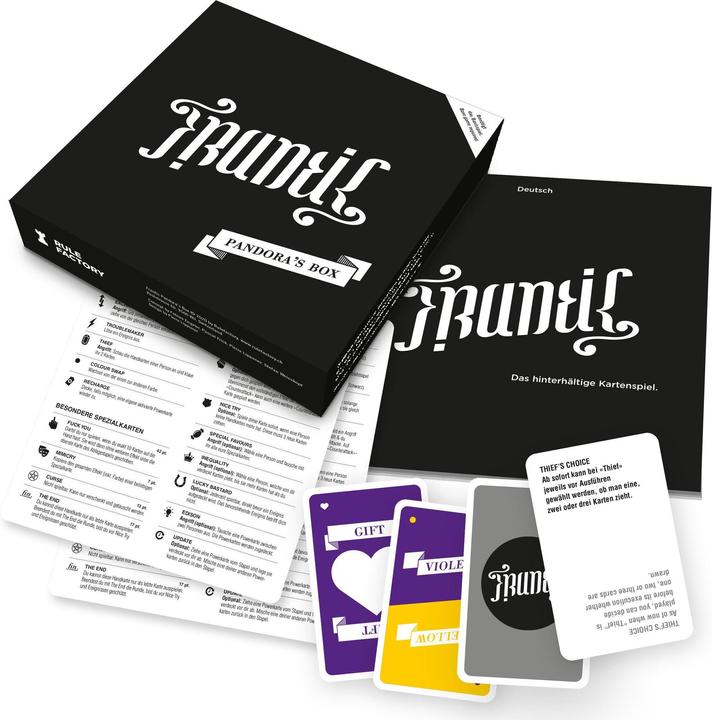 Rulefactory La boîte de Pandore frénétique (Allemand, Anglais)