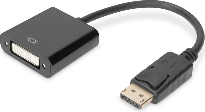 Produktbild Digitus DisplayP.Adapterk,DP/DVI 0.15m (DVI, 15 cm)