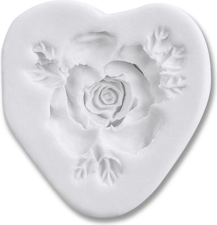 Produktbild Städter Deko-Flex-Model Rose mit Blätter (4.50 cm)