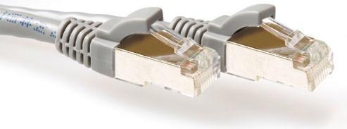 Produktbild Grey 25 meter LSZH SFTP CAT6A patch cable snagless with RJ45 connectors (S/FTP, CAT6a, 25 m)