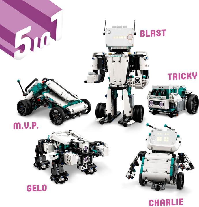 Actual product image LEGO Robot Inventor (51515, LEGO Mindstorms, LEGO Rare Sets)
