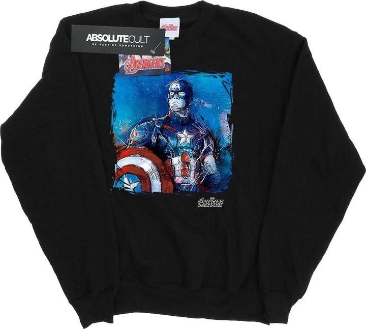 Captain America Art Sweatshirt (XL)