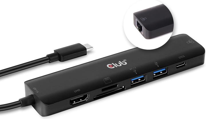 Produktbild Club 3D CSV-1592 (USB-C, 7 Ports)
