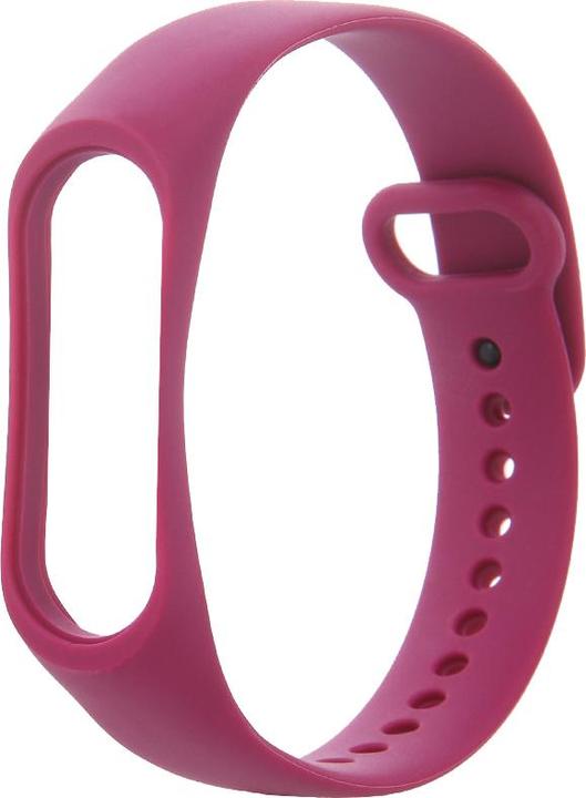 OEM Silikonband für Xiaomi Mi Band 3 / 4 Himbeere (Silikon)