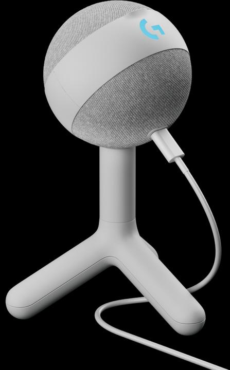 Actual product image Logitech Yeti GX Dynamic RGB Gaming Mic with LIGHTSYNC - OFF WHITE - EMEA28-935