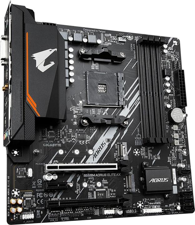 Produktbild Gigabyte B550M AORUS ELITE AX (AM4, AMD B550, mATX)