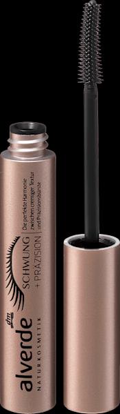 dm alverde Wimperntusche Mascara Schwung und Präzision schwarz 010 (Schwarz)