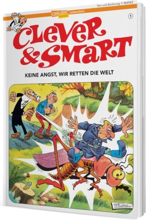 Produktbild Clever und Smart 1: Clever & Smart, Band 1 (Deutsch, Francisco Ibáñez, 2018)