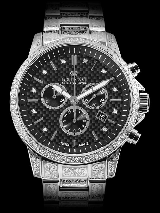 Actual product image Louis XVI Palais Royal (Analogue wristwatch, Chronograph, 43 mm)