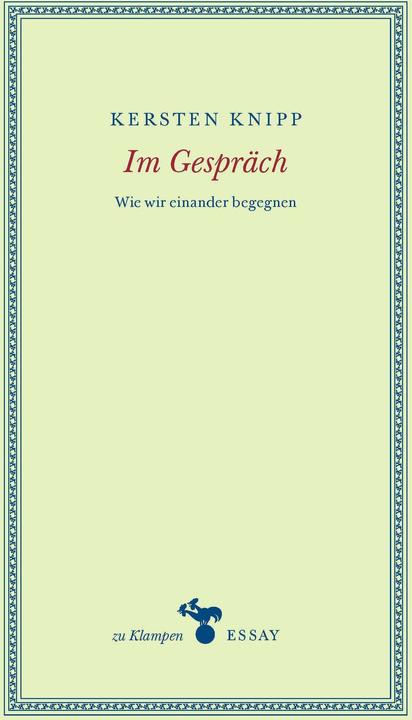Produktbild Knipp:Im Gespräch (Deutsch, Kersten Knipp, Anne Hamilton, 2024)