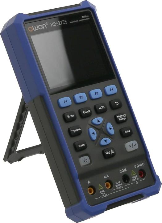 Produktbild Owon LCD-Oszilloskop mit Multimeter und Funktionsgenerator, HDS272S, 2-Kanal, 70 MHz