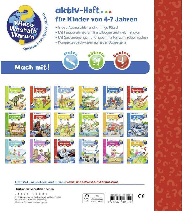 Actual product image Ravensburger Fahrzeuge auf der Baustelle (German, Sebastian Coenen, 2019)