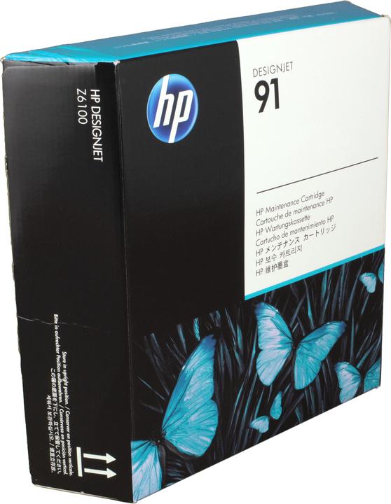 Produktbild HP Wartungspatrone 91 (LC, BK, C, Y, MBK)