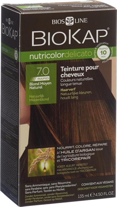 Image du produit Bio Partner Nutricolor Delicato Rapid Natur Mittelblond (7.0)
