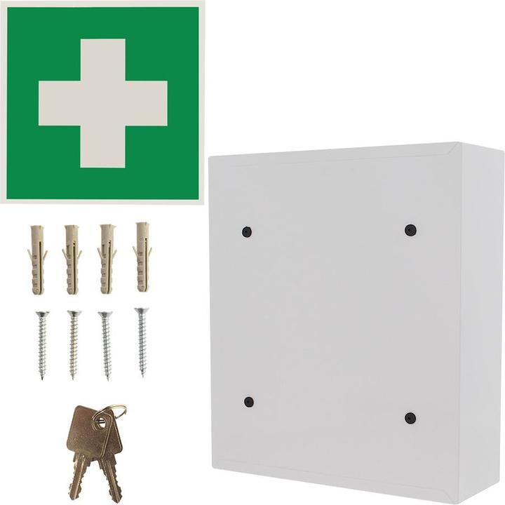 Produktbild Rottner Medikamentenschrank MK1 Zylinderschloss (2 l)