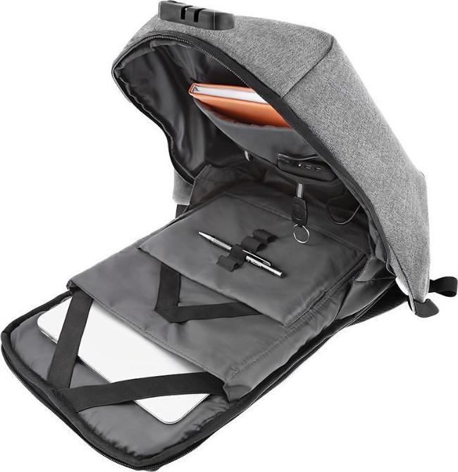 Actual product image Tellur 15.6 Notebook Backpack Antitheft V2, USB port, grey