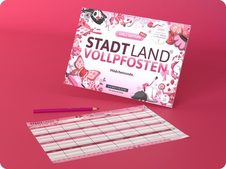 Produktbild Denkriesen Stadt Land Vollpfosten - Mädchenrunde (Deutsch)