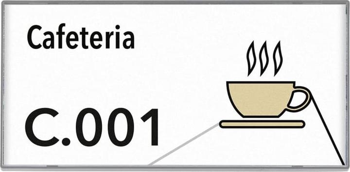 Actual product image Moedel KAIRO Easy door label