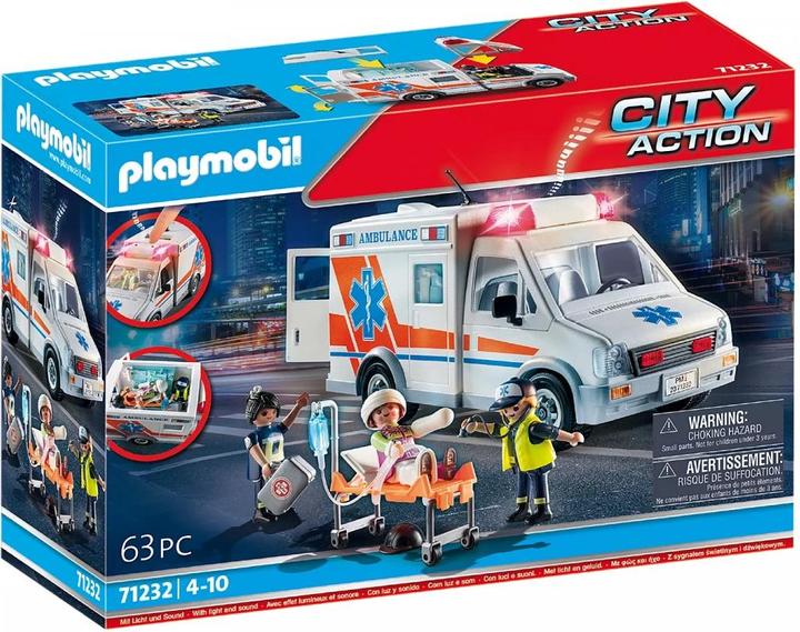 Actual product image Playmobil Ambulans (71232, Playmobil City Action)