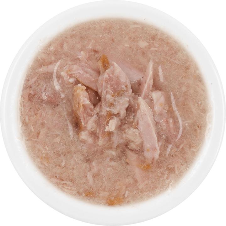 Produktbild Lucky Lou Thunfisch & Lachs in Brühe 70g (Adult, 12 Stk., 70 g)