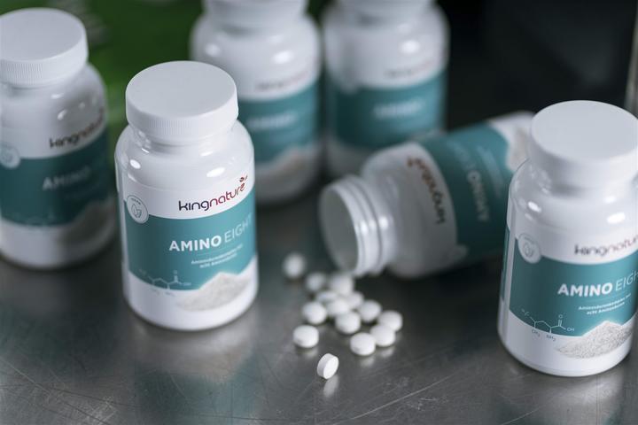 Actual product image Kingnature Amino Eight Tabl (240 Piece, Pills, 152 g)
