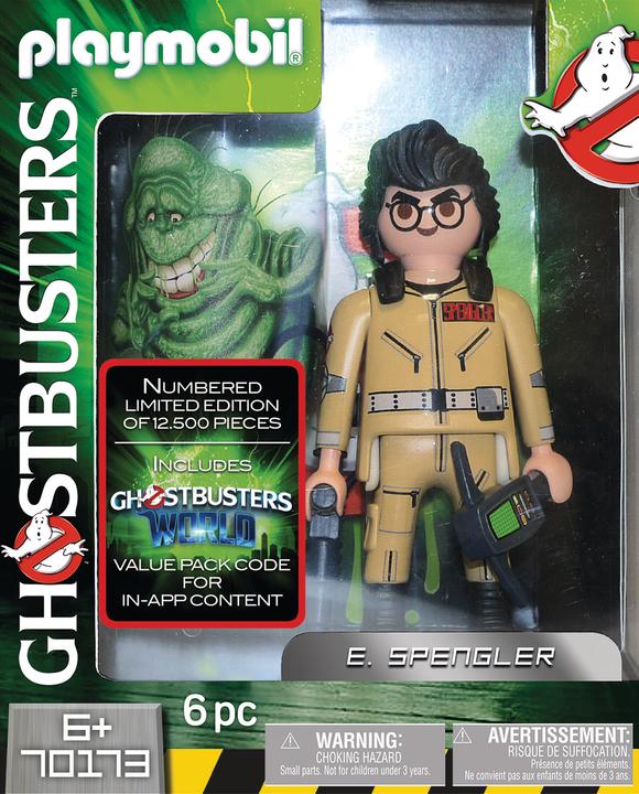 Produktbild Playmobil Ghostbusters Sammlerfigur E. Spengler (70173, Playmobil Ghostbusters)