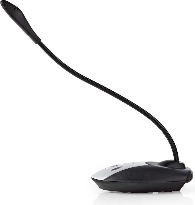 Image du produit Nedis Microphone à utiliser avec : Desktop/Notebook Wired USB-A Male On/Off Switch Sortie casque