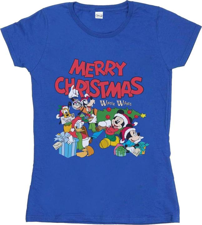 Disney Mickey And Friends Winter Wishes TShirt (M)