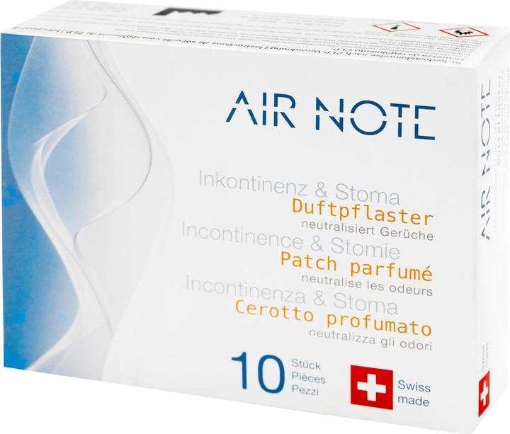 Air Note Inkontinenz & Stoma Duftpflaster 10 Stück (10 x)